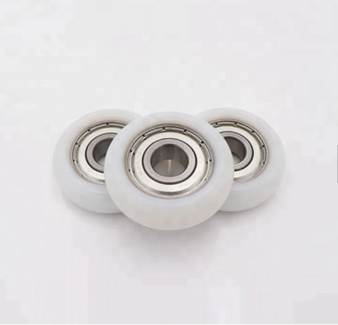 8x29x10mm 608ZZ Plastic POM coated door/window/drawer/shower guide roller wheel 2