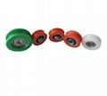 Customized heavy duty ball ball bearing rollers plastic pulley wheel low price 2