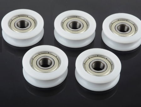 608 608zz nylon plastic roller wheel ball bearing ceramic ball plastic bearing 3