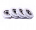 u groove nylon roller wheel as per your drawing