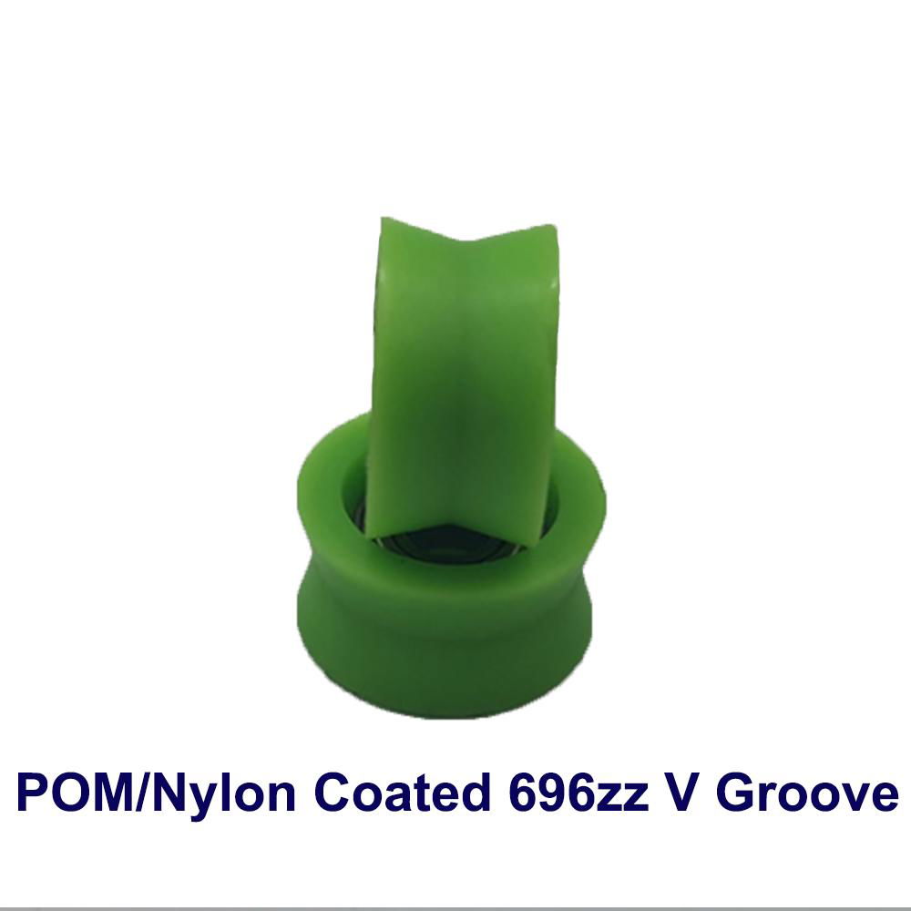 696zz POM Nylon Coated Plastic Bearing Roller 2