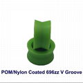 696zz POM Nylon Coated Plastic Bearing Roller 2