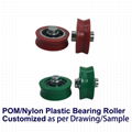 Sliding Door/ Window/Shower Glass Rollers with POM Nylon Plastic Coating