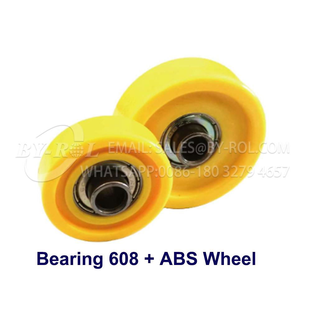 China Bearing Roller Factory Good Price Plastic Conveyor Skate Wheel 3