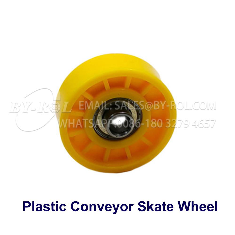 China Bearing Roller Factory Good Price Plastic Conveyor Skate Wheel 4