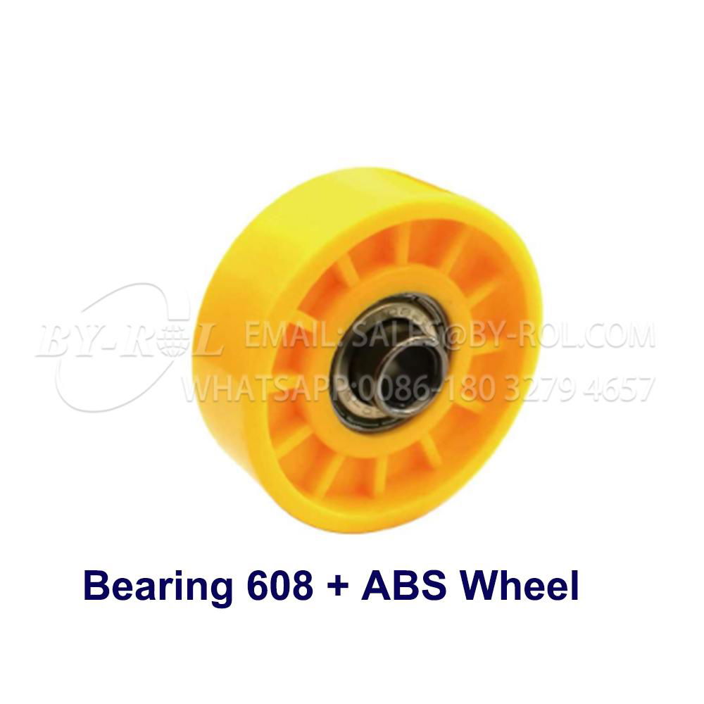 China Bearing Roller Factory Good Price Plastic Conveyor Skate Wheel 5