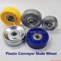 Bearing 608zz with ABS plastic Wheel Pulley Converyor Pulley 1