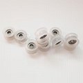 Nylon Coated Plastic Roller Wheel Pulley for Glass Windows with Bearing 684zz 5