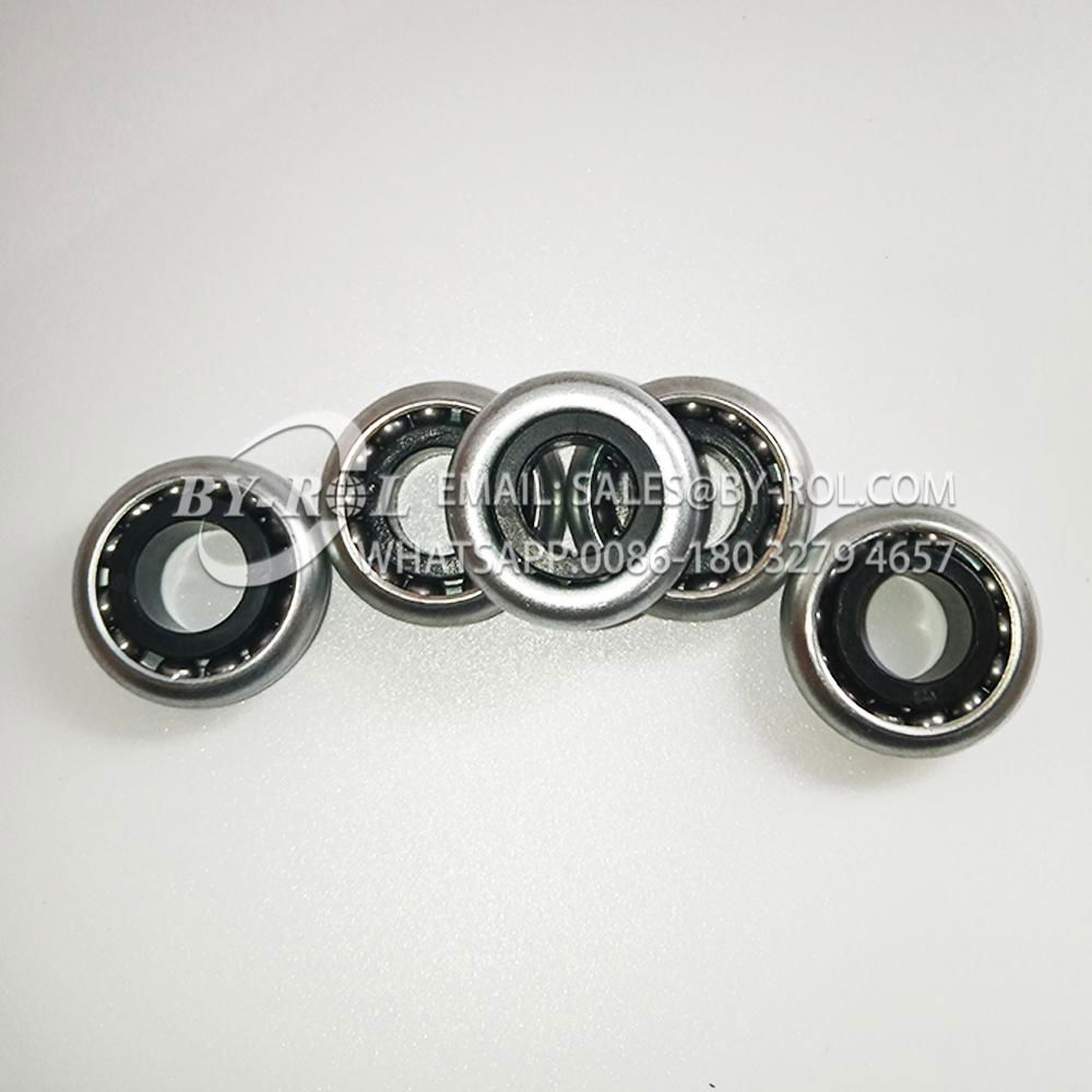 Non-Standard Roller Wheel Bearing with Zinc Plate and Plastic Inner Ring 3
