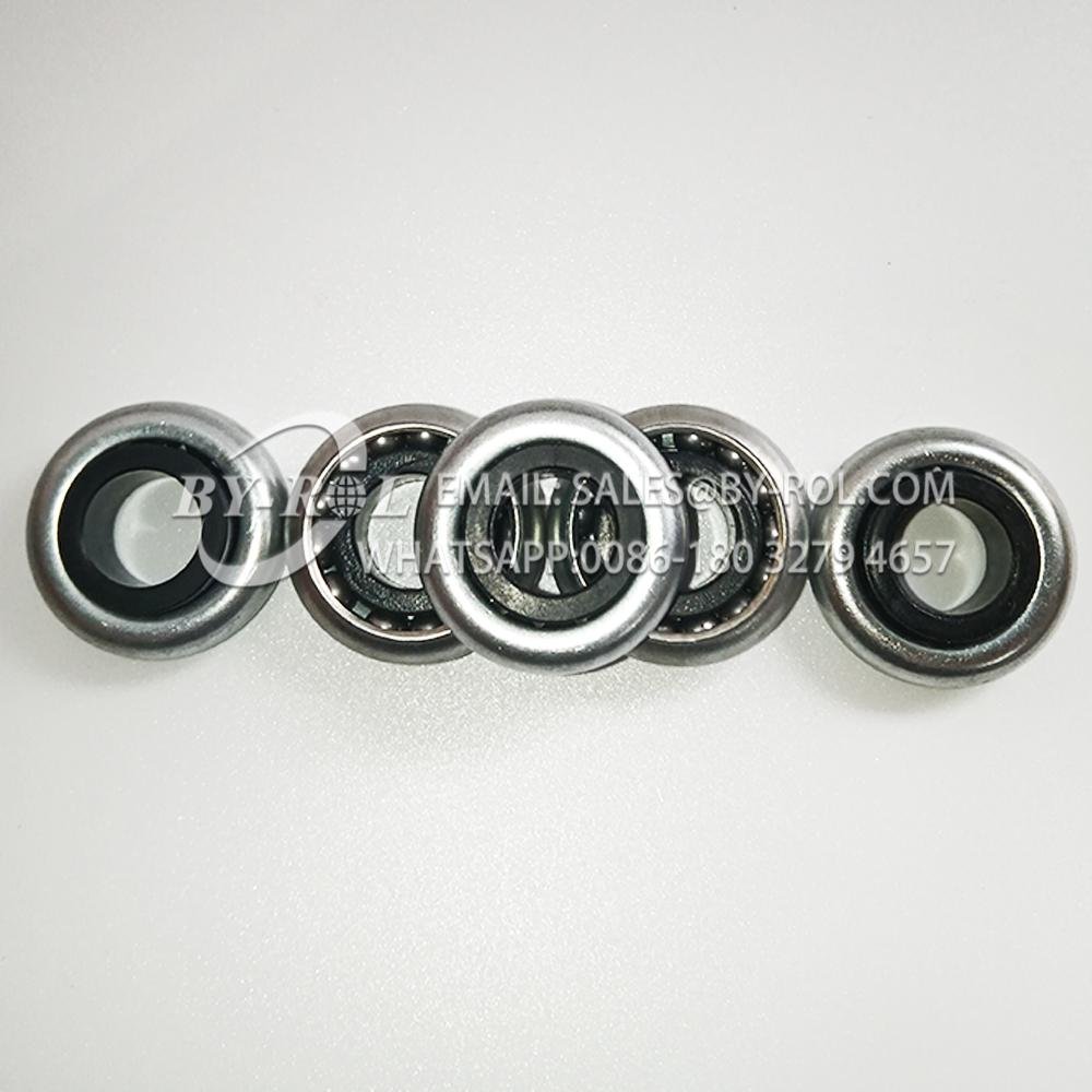 Non-Standard Roller Wheel Bearing with Zinc Plate and Plastic Inner Ring 5