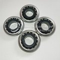 Non-Standard Roller Wheel Bearing with Zinc Plate and Plastic Inner Ring