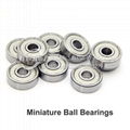 miniature deep groove ball bearing 607