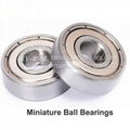 miniature deep groove ball bearing 607 608 z809 608zz 625 626 681 682 683 micro 