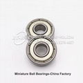 High precision miniature small ball bearing 607 607z 607zz 607rs 607-2rs