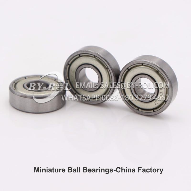 High precision miniature small ball bearing 607 607z 607zz 607rs 607-2rs 2