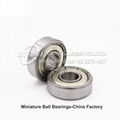 High precision miniature small ball bearing 607 607z 607zz 607rs 607-2rs