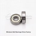 High precision miniature small ball bearing 607 607z 607zz 607rs 607-2rs