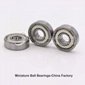 China Factory High Precision 607 608 Bearing kugellager 607 zz 3