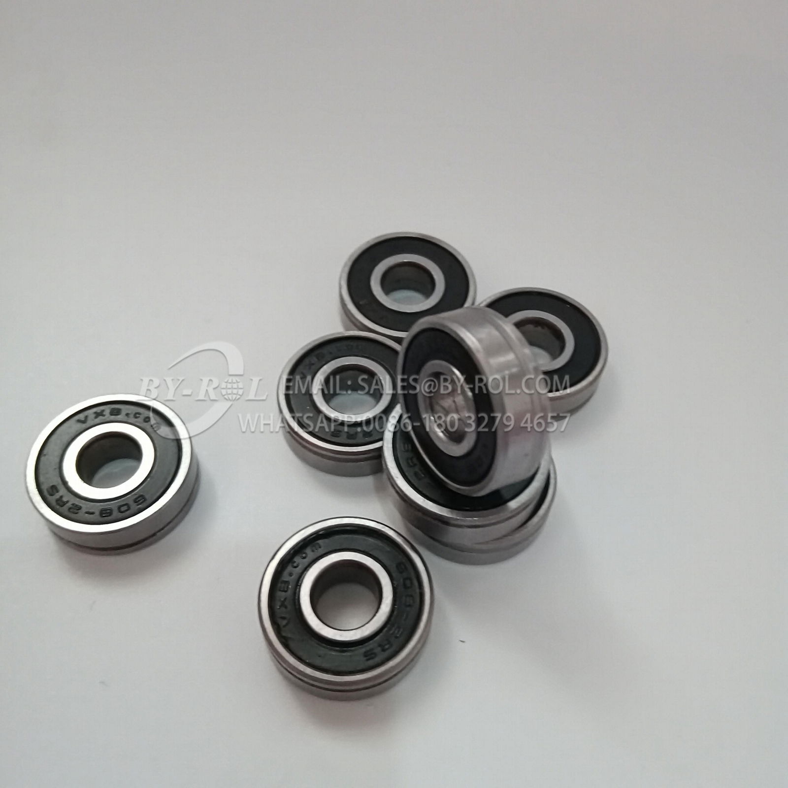 608rs Bearings Non-standard Bearing Customized 608RS Bearings with Single Slot 3