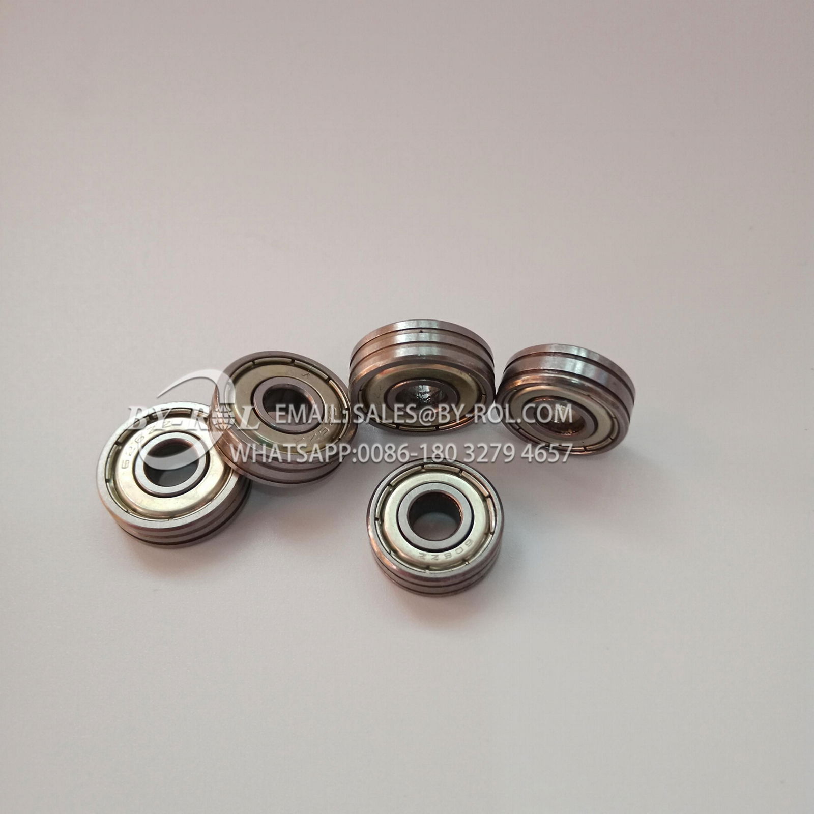 Door Window Plastic Roller Bearing 608 626 606 zz rs with Good Price 3