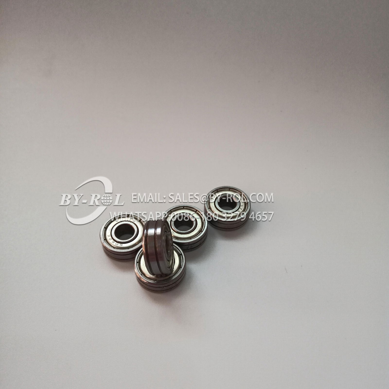 Aluminium Sliding Window Roller Bearing 606zz 606 China Factory Bearings 4