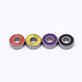 High Speed Low Noise 608 2rs Skateboard Longboard Roller Skate Bearings 608rs