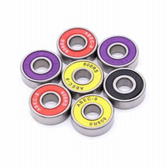 High Speed Low Noise 608 2rs Skateboard Longboard Roller Skate Bearings 608rs