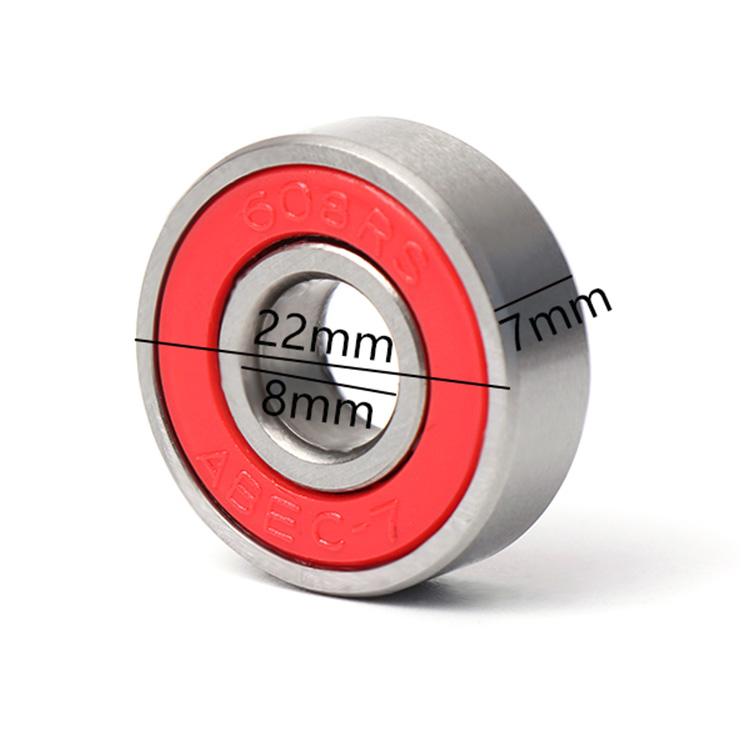 608 2RS Inline Roller Skate Wheel Bearing 608 RS ABEC9 Anti Rust Skateboard Ball Bearing 608