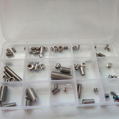 High quality Stainless steel SS304 SS316 set screw / tip screw DIN914 