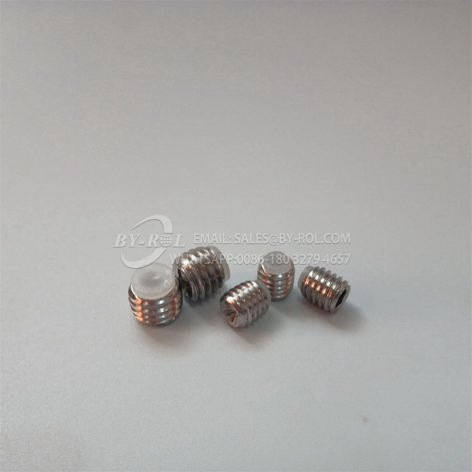 High quality Stainless steel SS304 SS316 set screw / tip screw DIN914  6