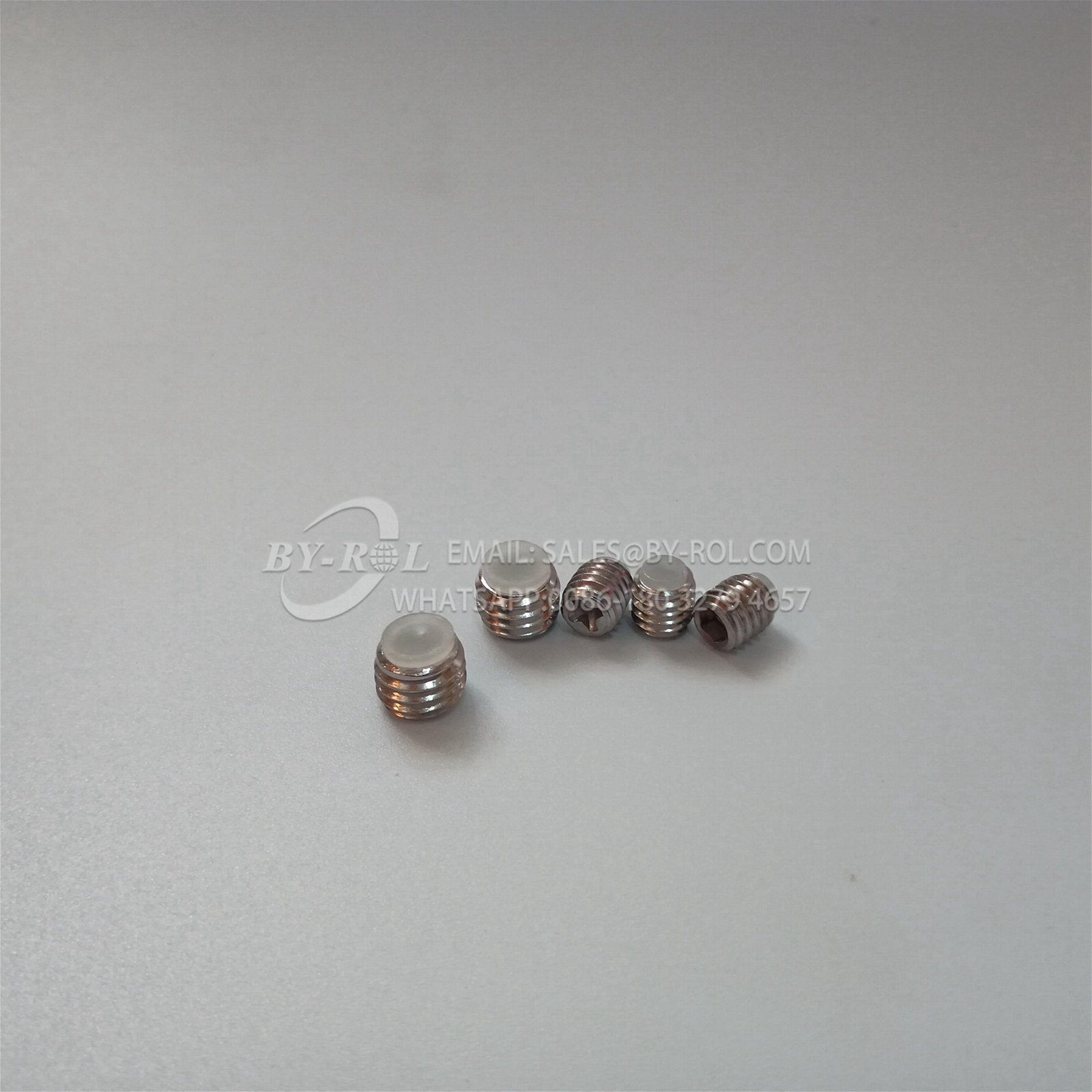 Stainless Steel Hexagon Socket Knurl Set Screws with Cup Point 5