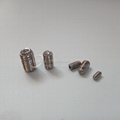 Custom stainless steel set screw special hexagon socket grub set screw with plas 6