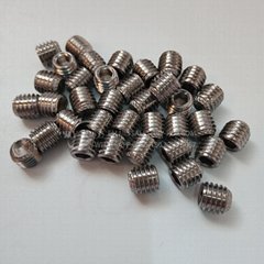 Stainless Screws with Cup Point and Knurling Set Socket Hex Screws