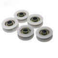 Factory Supply Deep Groove Ball Bearing POM Nylon Coated Sliding Roller Wheel 2