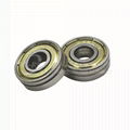 Miniature Deep Groove Ball Bearing 608zz with Single Slot for Toys and Suitcase  1