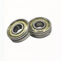 Miniature Deep Groove Ball Bearing 608zz with Single Slot for Toys and Suitcase 