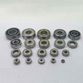 Miniature Deep Groove Ball Bearing 608zz with Single Slot for Toys and Suitcase 