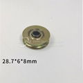 U Groove Metal Pulley Wheel with Color Zinc Plating 5