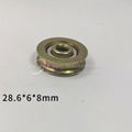 U Groove Metal Pulley Wheel with Color Zinc Plating 6