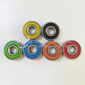 China Small Carbon Stell Ball Bearings in Colored Seals 5