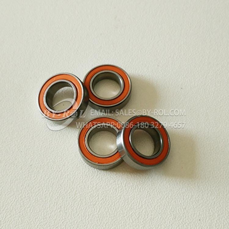 China ceramic reel bearings Si3n4 fishing rod reel hybrid ceramic bearings 2