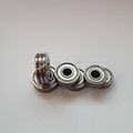 Customize miniature deep groove ball bearing with two slots 608ZZ 608 gg