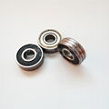 Non Standard Bearing 608 ZZ RS with two cavaties for plastic injection rollers