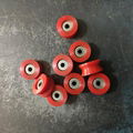 Soft OD 24Mm Small Polyurethane Bearing Wheels PU Pulleys PU Rollers 4