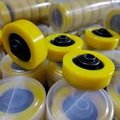Drawer Plastic Roller Wheel with Thin Plastic/ Rubber Injection