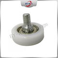 Roller Idler Bearing Pulley Sliding Conveyor Wheel Threaded Rod for Furniture, Hardware Accessories 