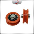 Bearing Nylon Small Pulley Drawer Plastic Pulley Guide Roller