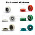  DEEP U GROOVE PLASTIC GUIDE ROLLERS