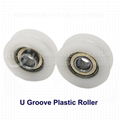 Alumnium Hardware Accessories Glass Pulley Plastic Roller Wheels