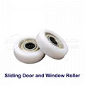 Convex Shower Sliding Roller Ball Bearings Plastic Roller Sliding